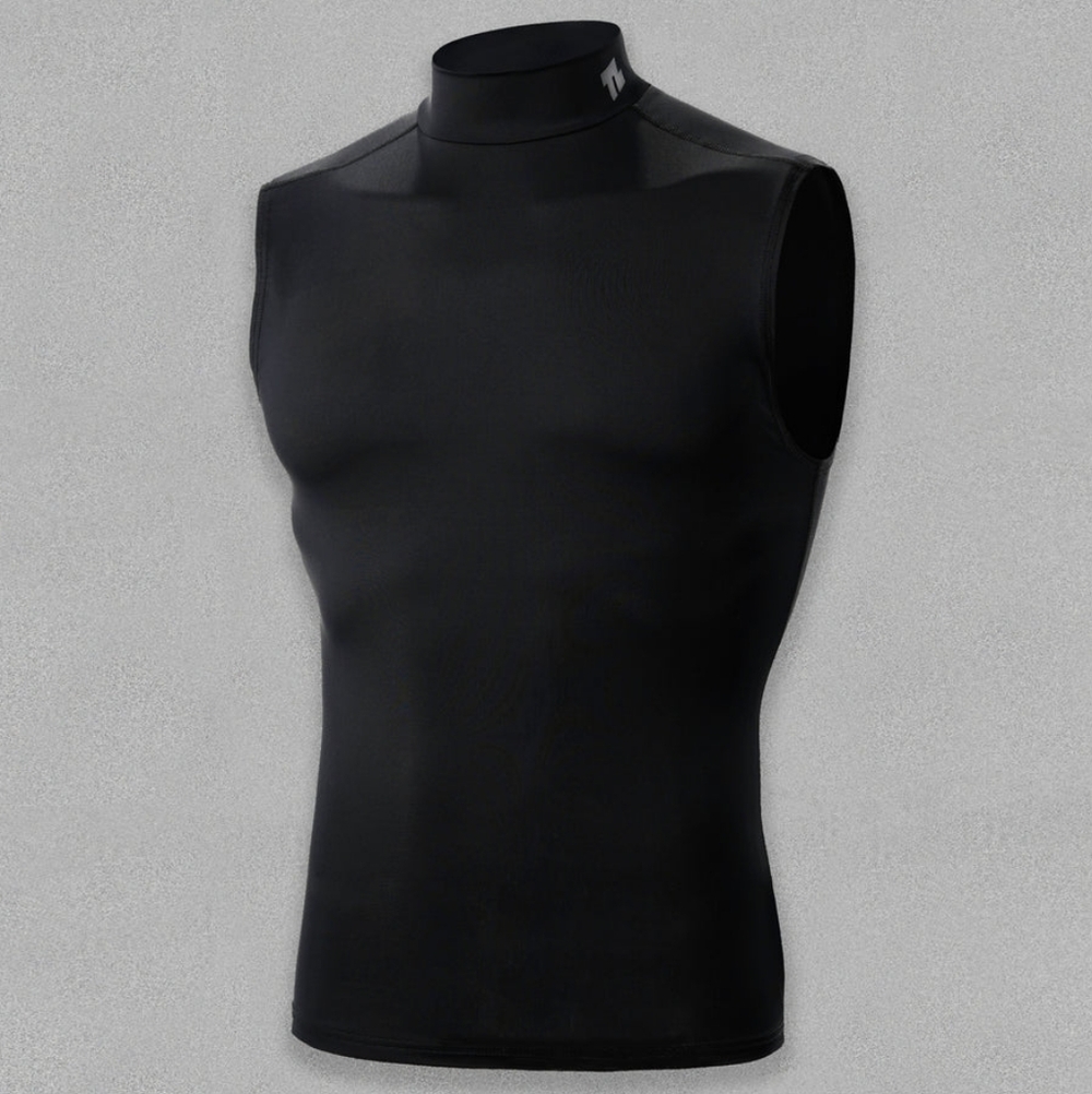 Black Sleeveless Athletic Top By MEAT - Picture 4 of 7